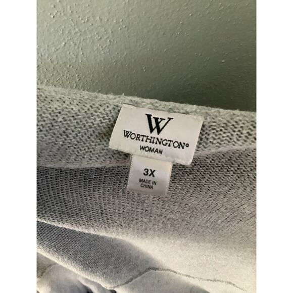 Worthington Woman's Sweater Jacket Size 3X - Picture 4 of 5
